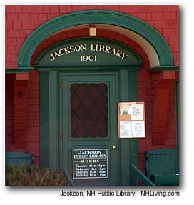 Town Library, Jackson New Hampshire White Mountains region