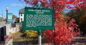 historic photo sign of Enfield NH