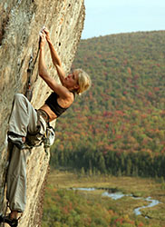 rock climbing