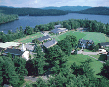 Ariel view Canaan New Hampshire, Dartmouth Lake Sunapee