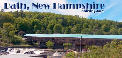 Covered Bridge, Bath NH, White Mountains region New Hampshire