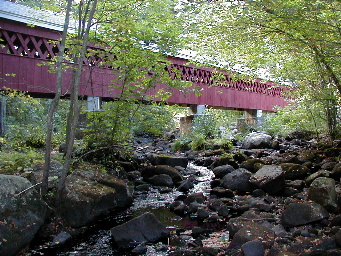 Brookline Covered Bridge, Merrimack Valley New Hampshire