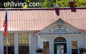 Campton Town Office, Campton NH White Mountains region New Hampshire