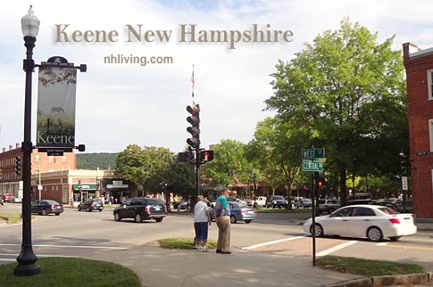 Center Square, Keene New Hampshire Monadnock region