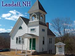 Church, Landaff New Hampshire White Mountains region