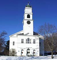 Church, Lyme New Hampshire White Mountains region