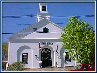 Town Hall Colebrook NH Great North Woods New Hampshire