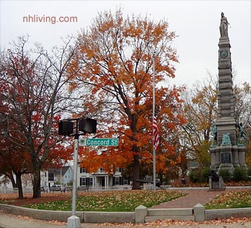 Park, Nashua New Hampshire Merrimack Valley region