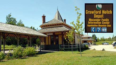 Crawford Notch Depot Train Station