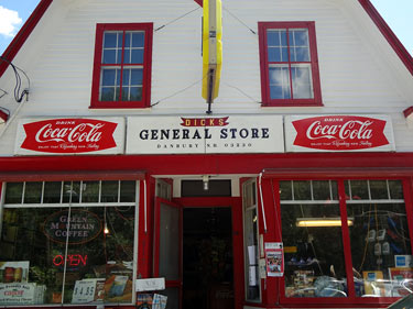 Dick's General Store, Danbury NH Dartmouth Lake Sunapee New Hampshire