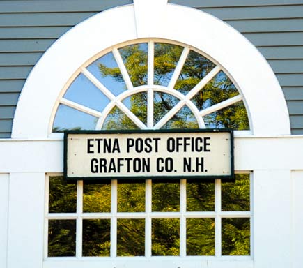 Post Office, Etna New Hampshire Dartmouth Lake Sunapee region