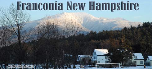 Town Center, Franconia New Hampshire White Mountains region