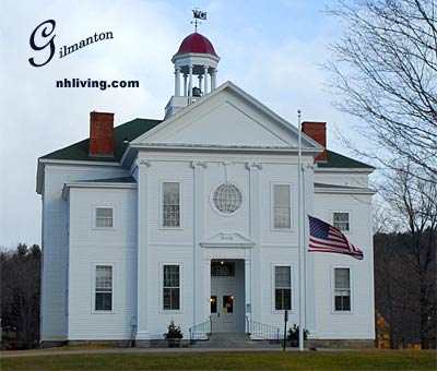 Town Hall, Gilmanton New Hampshire Lakes region