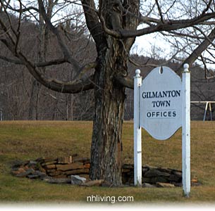 Town Offices, Gilmanton New Hampshire Lakes region