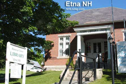 Town Library, Etna New Hampshire Dartmouth Lake Sunapee region