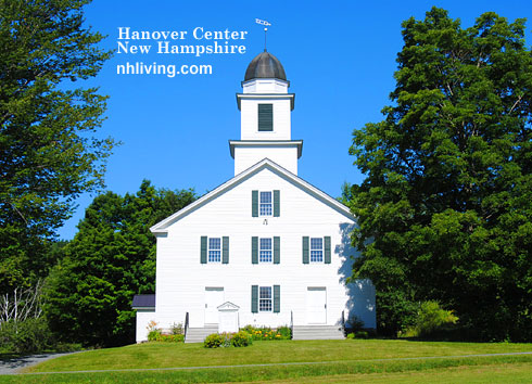 Hanover Center Church New Hampshire Dartmouth Lake Sunapee region