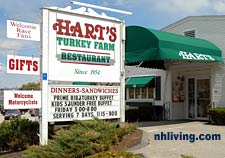 Hart's Turkey Farm Restaurant, Meredith NH, Since 1954