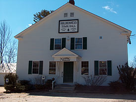 Town Hall, Holderness New Hampshire Lakes region