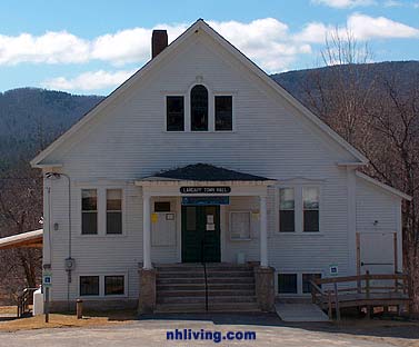 Town Hall, Landaff New Hampshire White mountains region