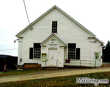 Town Hall Grange, Lyman New Hampshire White Mountains region