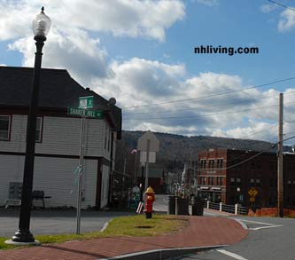 Main Street, downtown Enfield New Hampshire Dartmouth Lake Sunapee region