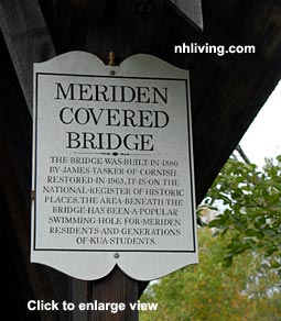 Covered Bridge, Meriden New Hampshire Lake Sunapee Dartmouth region