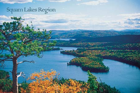 New Hampshire Squam Lakes