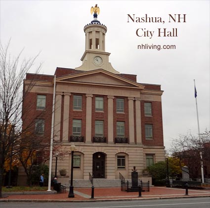 City Hall, Nashua New Hampshire Merrimack Valley region