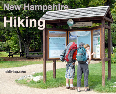 NH Hiking,NH Hikes, New Hampshire Hiking, trails, trail guide, walks, wood walks, hikes, Appalachian Trail, Long Trail, White Mountain Hikes