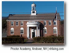 Proctor Academy, Andover, NH Dartmouth Lake Sunapee New Hampshire region