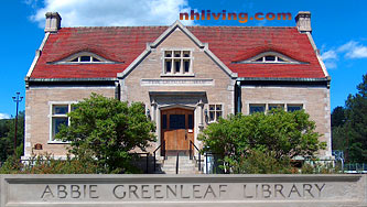 Abbie Greenleaf Library, Franconia New Hampshire White Mountains region