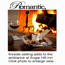 NH Romantic Lodging, NH romantic inns, NH Romantic Dining