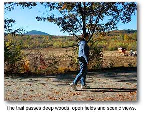 Scenic NH Hiking Trail the Northern Rail Trail System