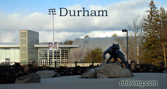 Catamount Sculpture, UNH, Durham New Hampshire Seacoast region