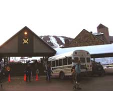 Entrance to Waterville Valley ski area