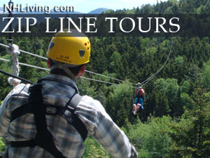 New Hampshire zip line rides