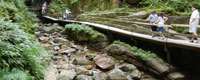 Franconia Notch Flume Gorge White Mountains New Hampshire attraction